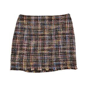 [Divided] Frill Bottom Mini Skirt - Size 4